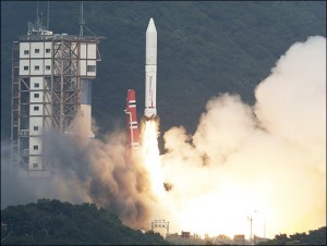 Japan successfully launched a new rocket Saturday (AP)